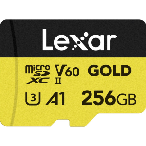 Thẻ nhớ microSDXC Lexar 256GB 280MB/s UHS-II Professional Gold Series