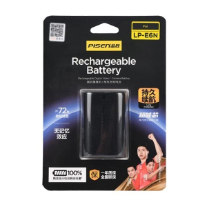 Pin sạc Pisen LP-E6N dùng cho Canon - Chính hãng