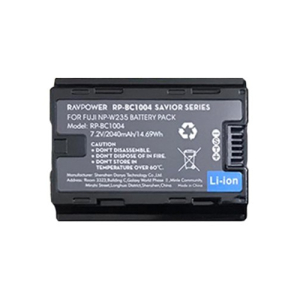 Pin RAVPower NP-W235 dùng cho Fujifilm (2040mAh) - Chính hãng