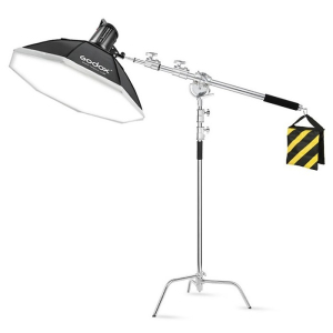 Combo chân đèn Jinbei CK-1 PRO + boom MF-01 - Chính hãng