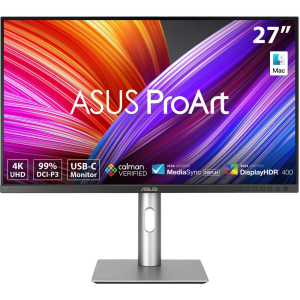 Màn hình đồ họa ASUS ProArt PA279CRV - 27" 4K UHD, 99% DCI-P3, 99% RGB, ΔE< 2, Calman Verified, USB-C PD 96W, VESA DisplayHDR 400, VESA MediaSync, Chân đế đa năng