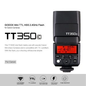 Đèn flash Godox TT350 (For Sony) - Chính hãng