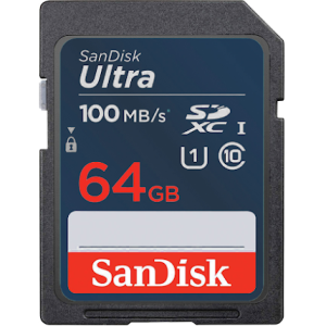 Thẻ nhớ SD Ultra SanDisk 64GB Class 10 - 100MB/s