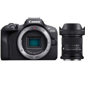 Canon EOS R100 - Chính hãng (Kèm Lens Sigma 18-50mm f/2.8)