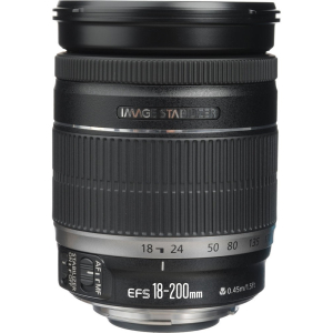 Canon EF-S 18-200mm f/3.5-5.6 IS - Likenew 95%