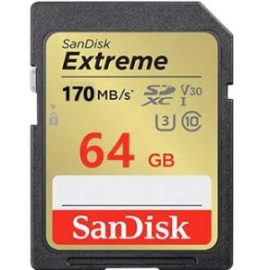 Thẻ nhớ SDXC Sandisk Extreme 64GB 170MB/s