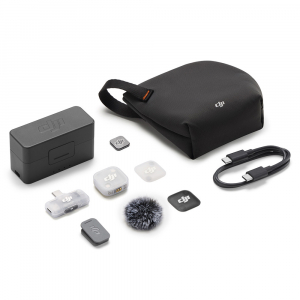 Microphone DJI Mic Mini 2 (1TX + 1 Mobile RX + Hộp sạc)