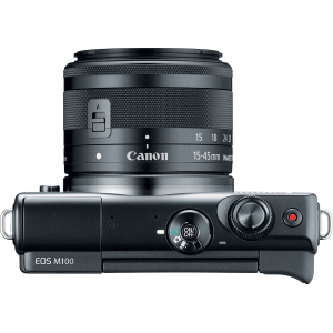Canon EOS M100 + Kit Lens 15-45mm - Likenew