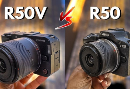 So sánh Canon R50 và Canon R50V: Khác biệt chụp ảnh & quay video