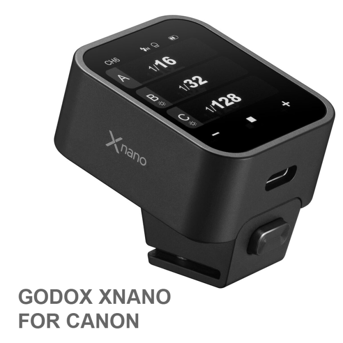Trigger Godox Xnano Touchscreen TTL Wireless cho Canon (Chính Hãng)