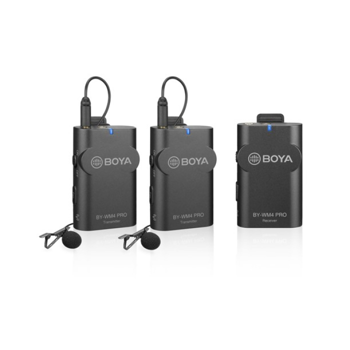 Microphone không dây BOYA BY-WM4 Pro-K2 - Chính hãng