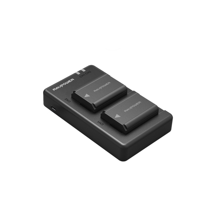 Bộ 2 pin và sạc kép RAVPower RP-BC018 for Sony - Chính hãng (NP-FZ100)