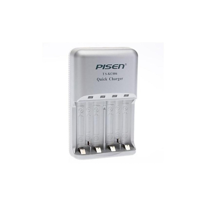 Sạc Pisen TS-KC006 dùng cho pin AA và AAA - Chính hãng