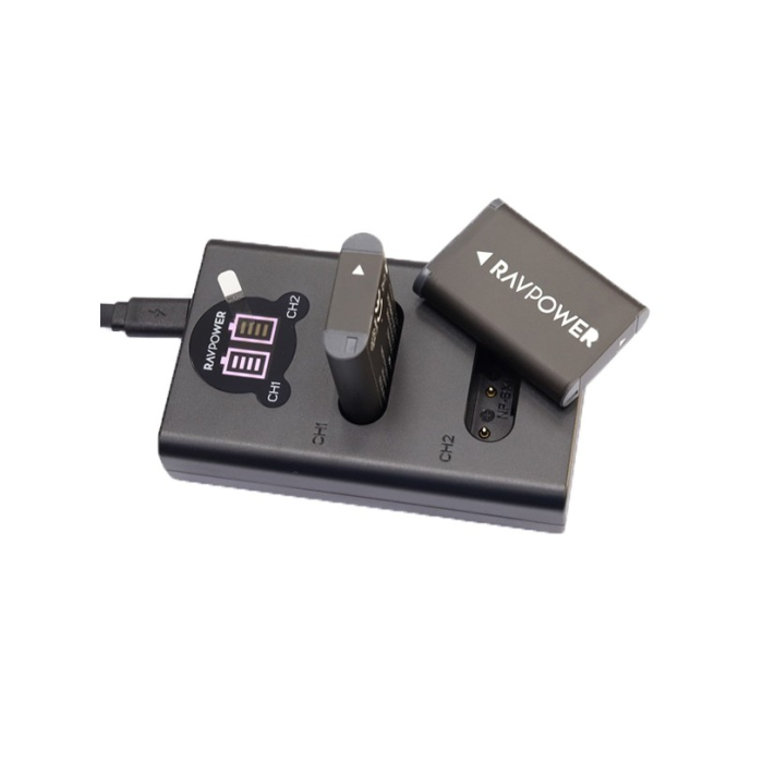 Bộ pin sạc Sony NP-BX1 RAVPower RP-BC1001 - Chính hãng