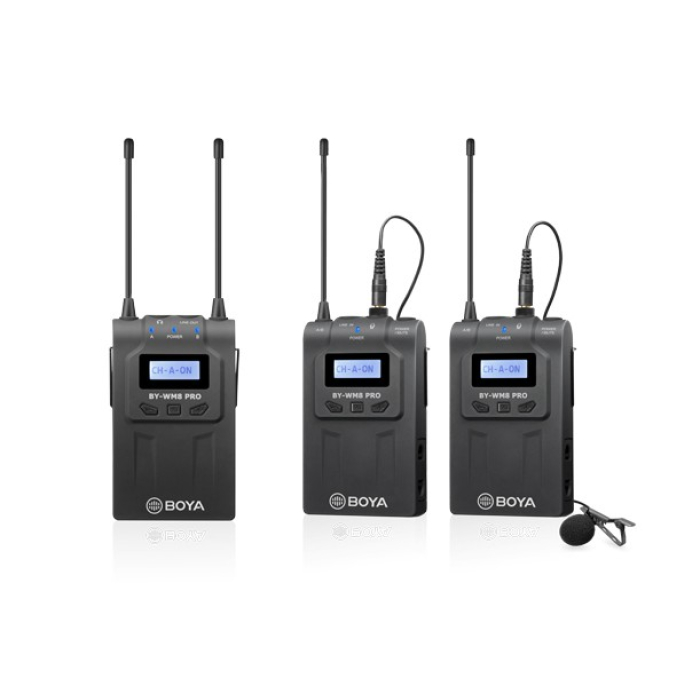 Microphone không dây BOYA BY-WM8 Pro-K2 - Chính hãng