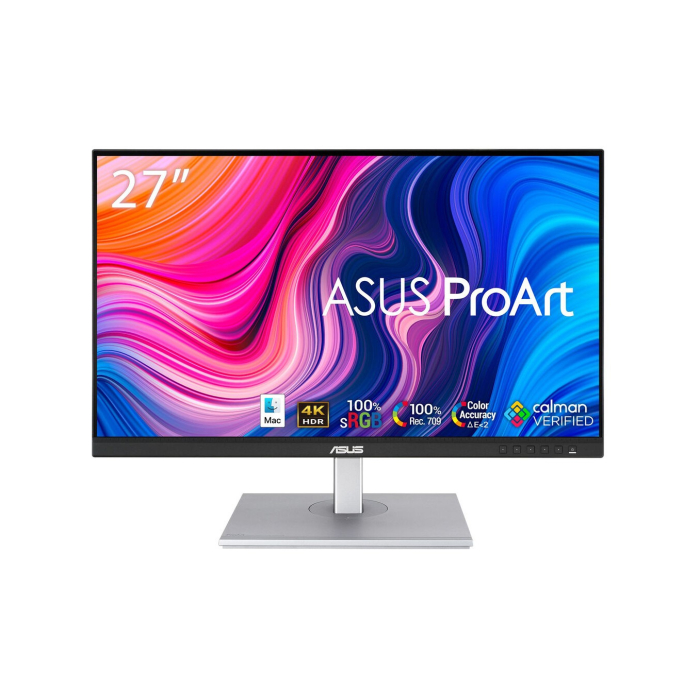 Màn hình đồ họa ASUS ProArt PA279CV - 27" 4K UHD, 100% sRGB, 100% Rec.709, ΔE <2, Calman Verified, USB-C, ProArt Preset, ProArt Palette, Chân đế đa năng