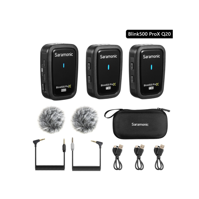 Microphone Saramonic Blink500 ProX Q20 - Chính hãng