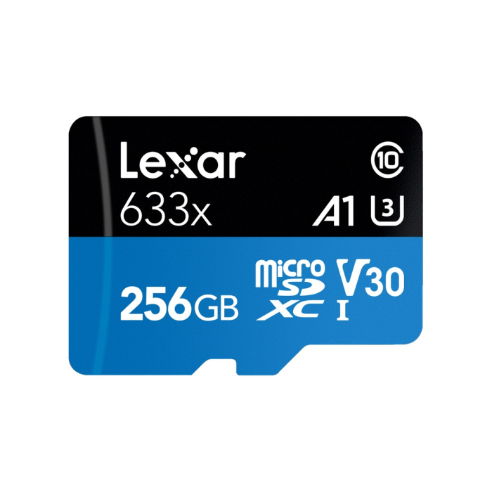 Thẻ nhớ microSDXC Lexar 256GB 100MB/s UHS-I Blue Series