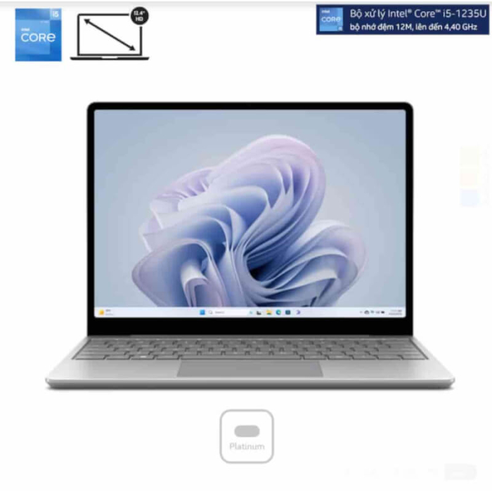 Surface Laptop Go 3 (Intel Core i5 8GB RAM 128GB SSD New) - Chính hãng