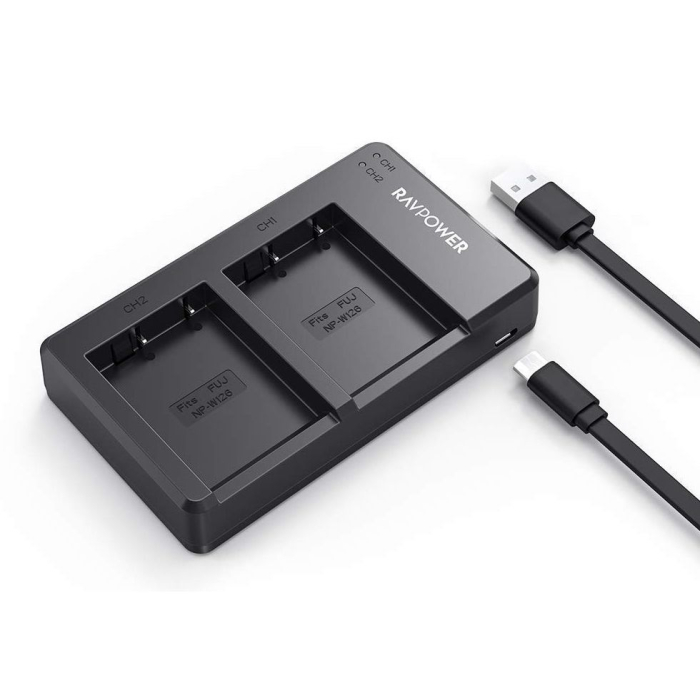 Sạc RAVPower RP-BC023 cho Fujifilm - Chính hãng (NP-W126S)