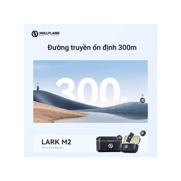 Microphone Hollyland Lark M2 Combo - Chính hãng