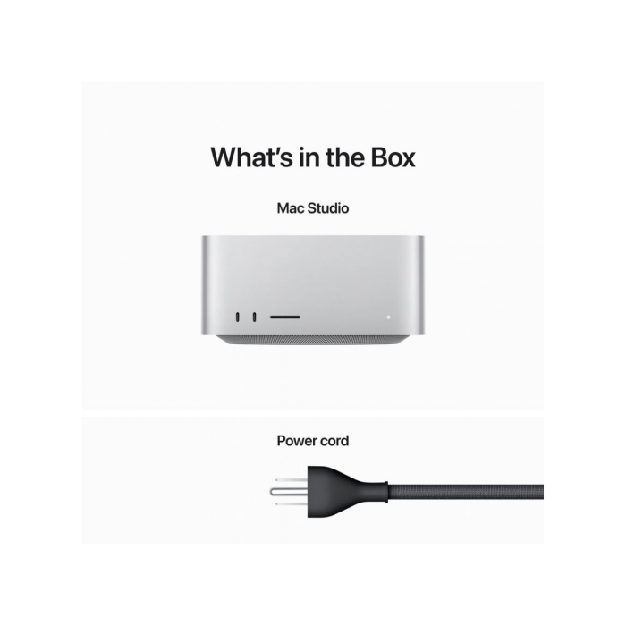 Mac Studio 2023 - Chính hãng (M2 Ultra 24-core / GPU 76-core / RAM 64GB / 1TB)