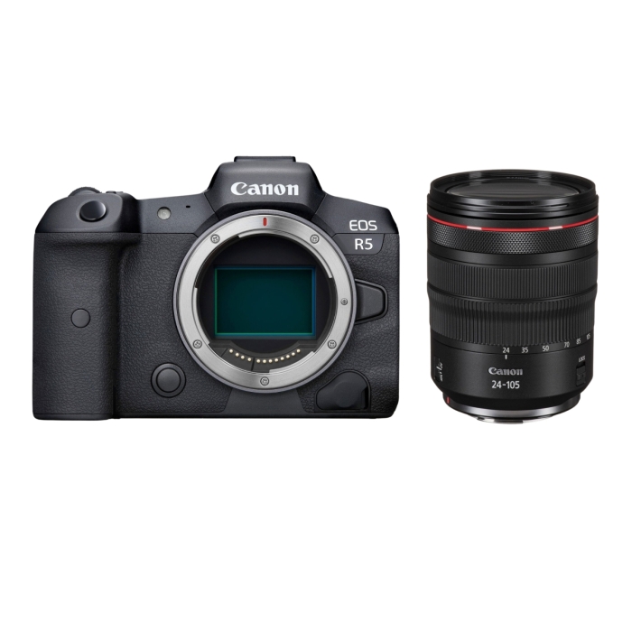 Canon EOS R5 - Chính hãng (Kèm Lens RF 24-105mm f/4L)