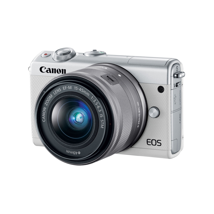 Canon EOS M100 + Kit Lens 15-45mm - Likenew
