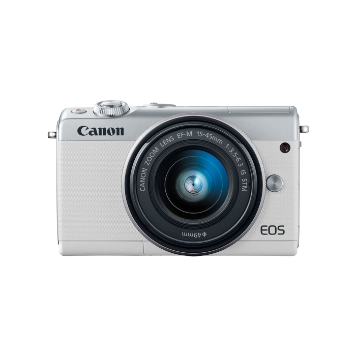 Canon EOS M100 + Kit Lens 15-45mm - Likenew