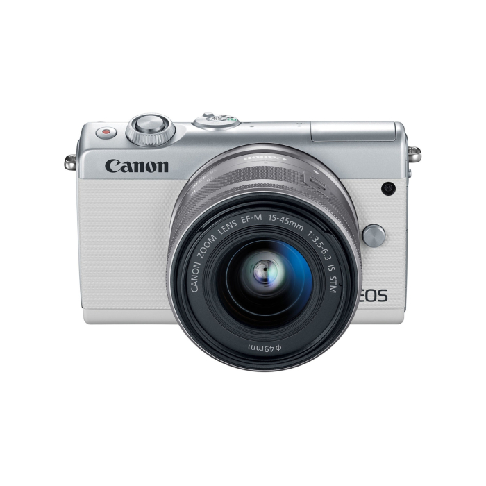 Canon EOS M100 + Kit Lens 15-45mm - Likenew
