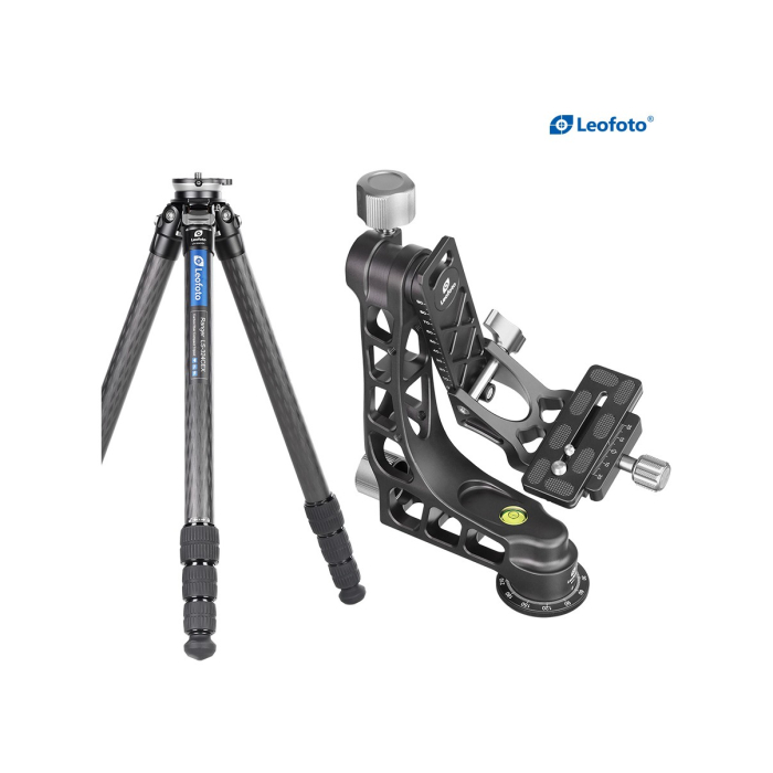 Chân máy quay Leofoto LS-324CEX + Đầu gimbal PG-1 - Chính hãng