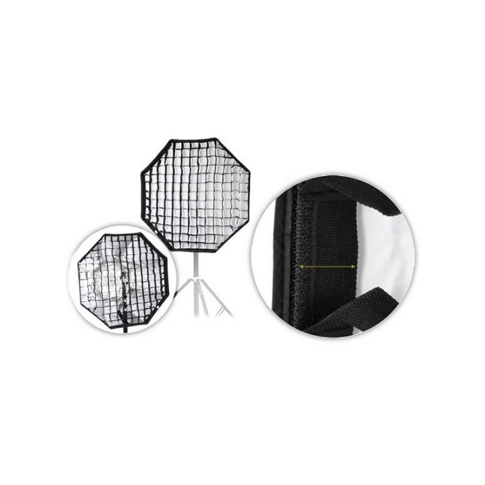 Softbox dù Godox ngàm Bowen 80cm tổ ong - Chính hãng