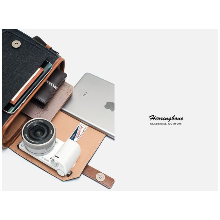 Túi máy ảnh Herringbone Papaspocket 3 Mini - Chính hãng