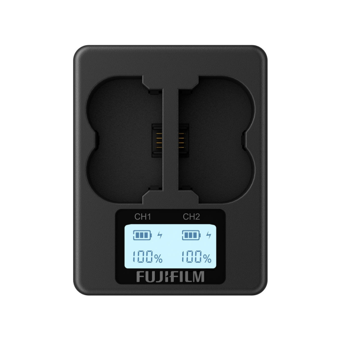 Sạc pin Fujifilm BC-W235 Twin Battery Charger cho pin NP-W235 - Chính hãng