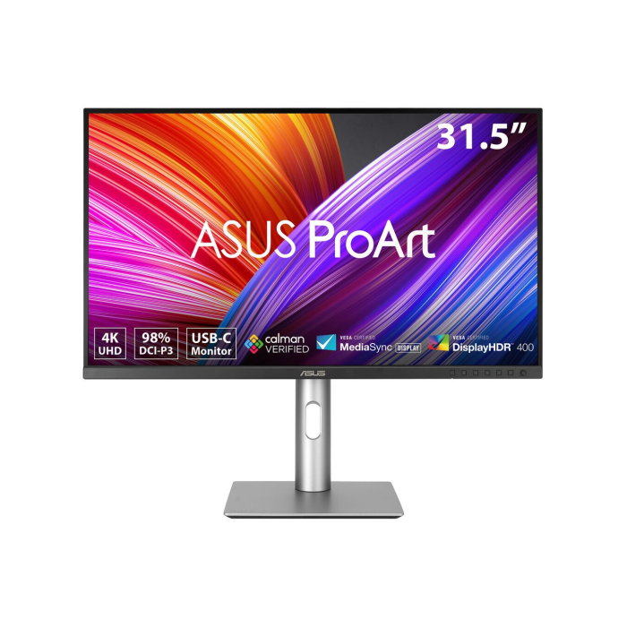 Màn hình đồ họa ASUS ProArt PA329CRV - 31.5" 4K UHD, 98% DCI-P3, ΔE < 2, Calman Verified, USB-C PD 96W, VESA DisplayHDR 400, VESA MediaSync, Chân đế đa năng Thương hiệuAsus
