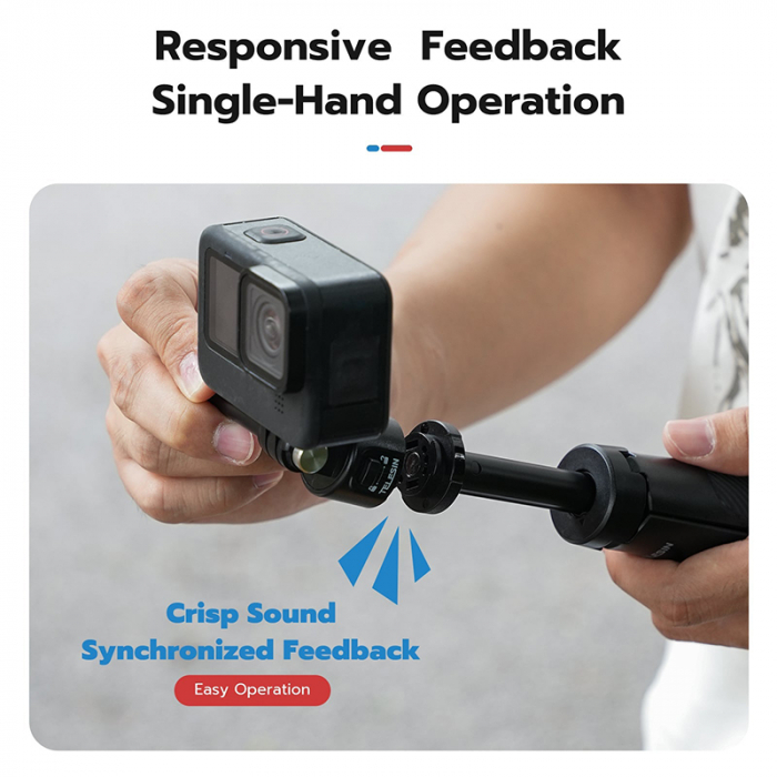 Gậy selfie tháo lắp nhanh Telesin Mini - Chính hãng