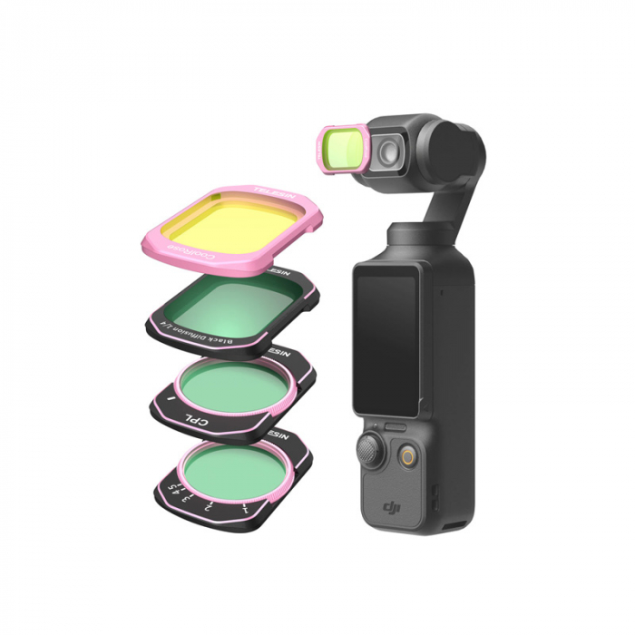 Bộ Filter VND + Black Mist 1/4 + Cool Rose + CPL Pocket 4/3 - Chính hãng