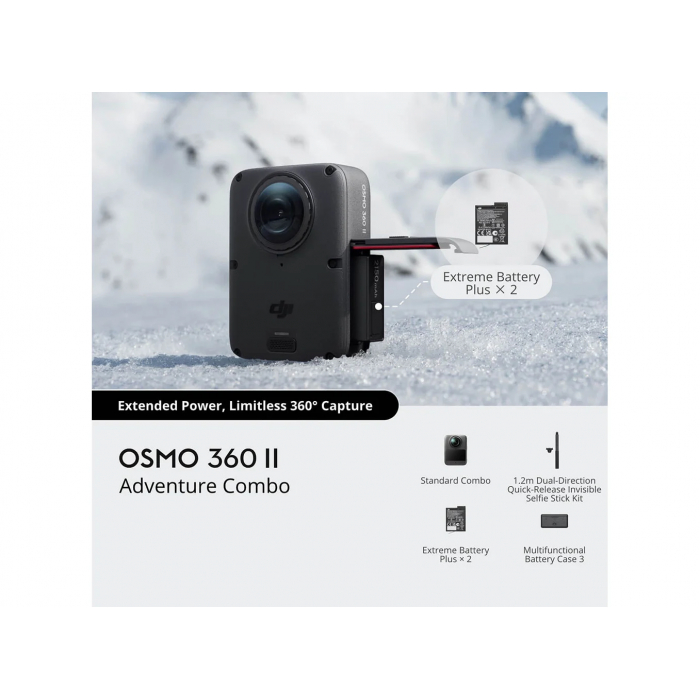 DJI Osmo 360 II Adventure Combo - Chính hãng 
