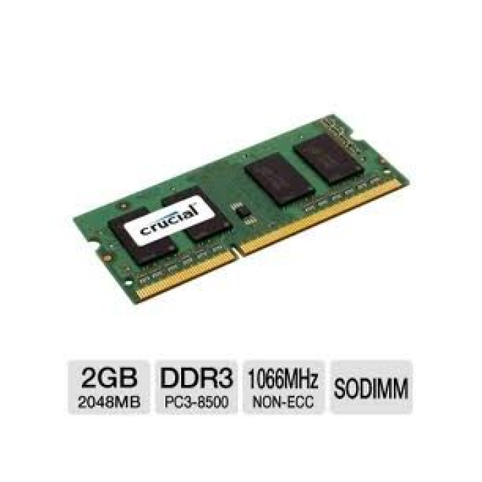 Ram Crucial / Samsung / Kingston / Nanya / Hynix - 2GB / DDR3 / Bus 1333