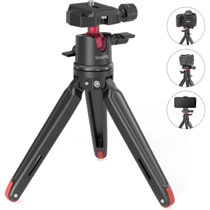 SmallRig Tabletop Mini Tripod with Panoramic Ball Head - Chính hãng