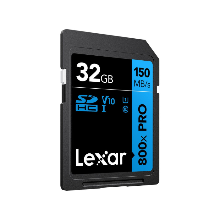 Thẻ nhớ SDHC Lexar 32GB 150MB/s High-Performance 800x Pro UHS-I Blue Series