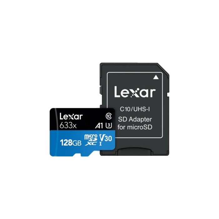 Thẻ nhớ microSDXC Lexar 128GB 100MB/s UHS-I Blue Series