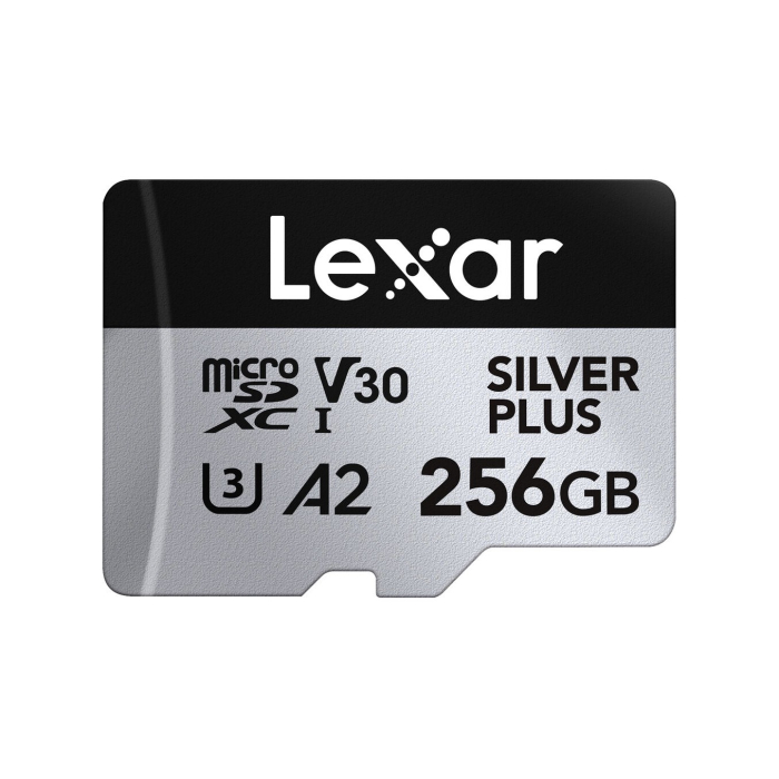 Thẻ nhớ microSDXC Lexar 256GB 205MB/s UHS-I Professional Silver Plus Series