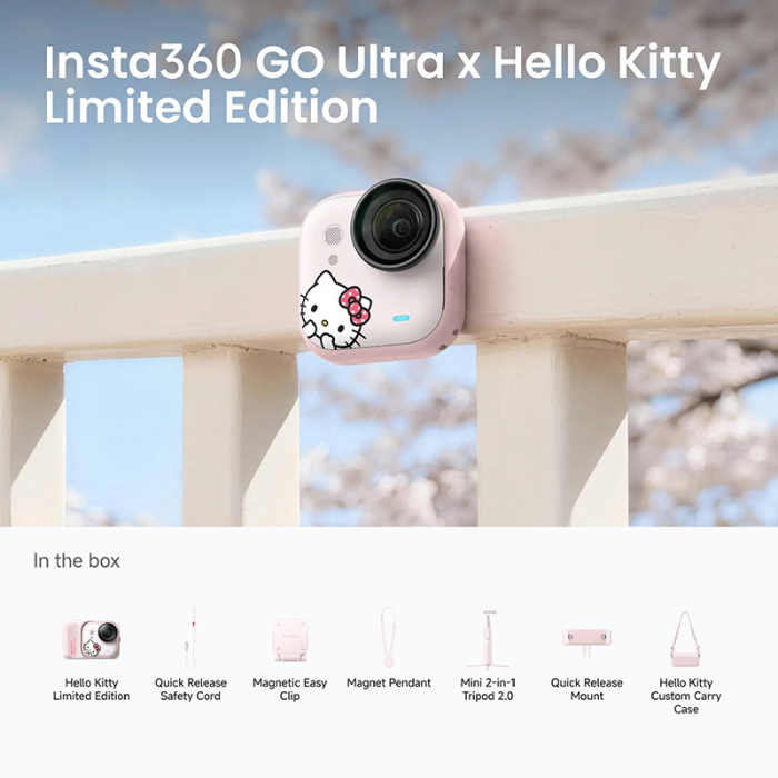 Insta360 GO Ultra Hello Kitty Edition - Chính hãng
