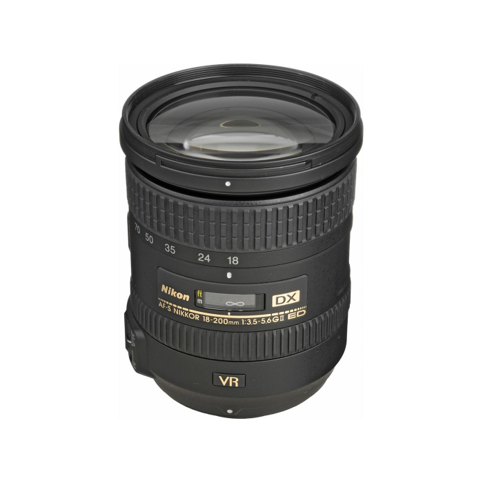 Nikon AF-S 18-200mm f/3.5-5.6 G ED VR II - Likenew 98%