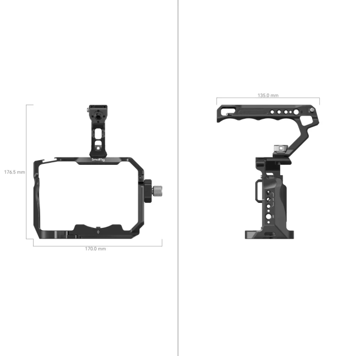 SmallRig Basic Cage Kit for Sony Alpha 7R V / Alpha 7 IV / Alpha 7S III - Chính hãng