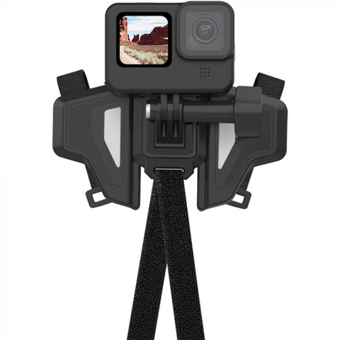 Bộ gắn ActionCam lên cằm mũ bảo hiểm Fullface - Chính hãng