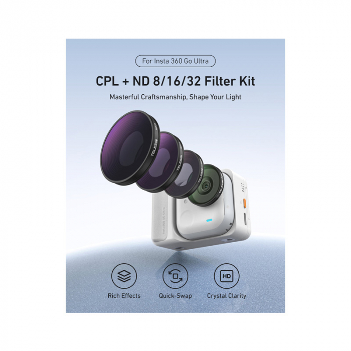 Bộ Filter CPL + ND8/16/32 Go Ultra - Chính hãng