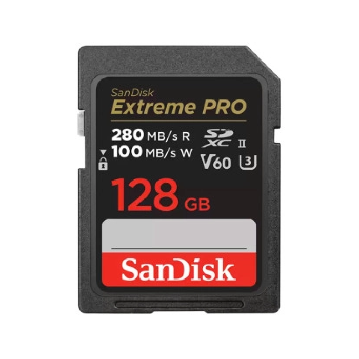 Thẻ nhớ SDXC Sandisk Extreme Pro UHS-II U3 128GB 280MB/s