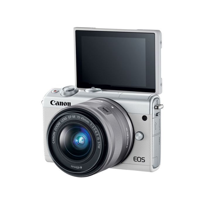 Canon EOS M100 + Kit Lens 15-45mm - Likenew